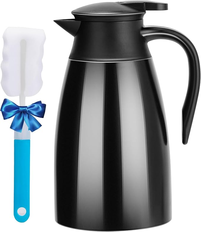 PARACITY Coffee Carafes for Keeping Hot, 18/8 Carafe for Hot Liquids, Double by PARACITY