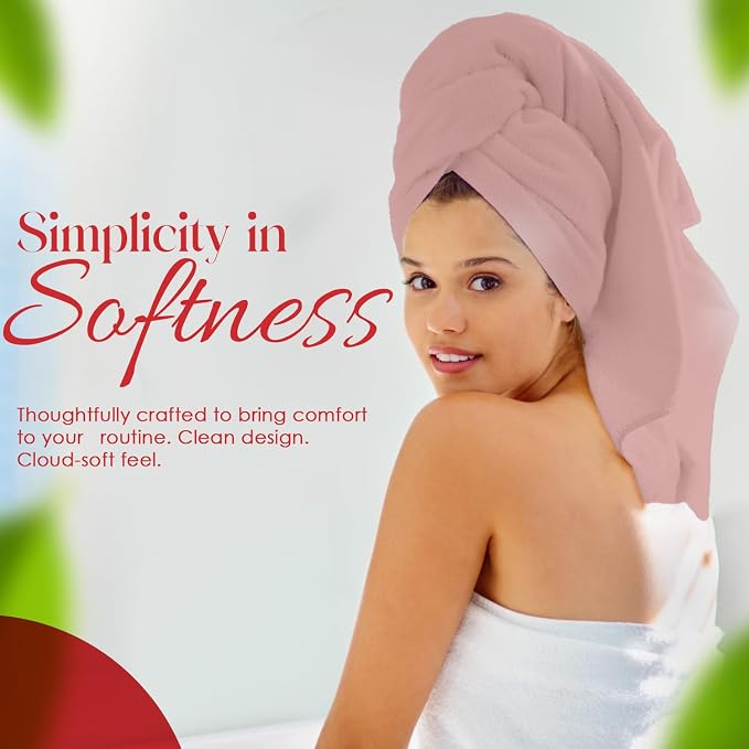 RIVERSIDE 100% Ring-Spun Cotton Bath Towels Set of 4 22 x 44 - Image 3