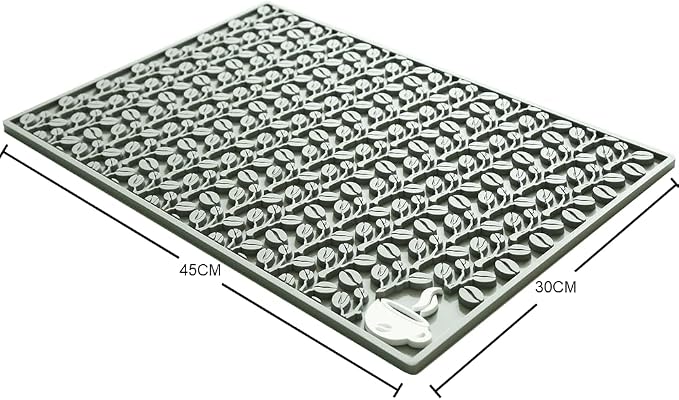 Coffee Bar Mat with Non Slip for Espresso, Spill Containment and Cushioning - Image 2