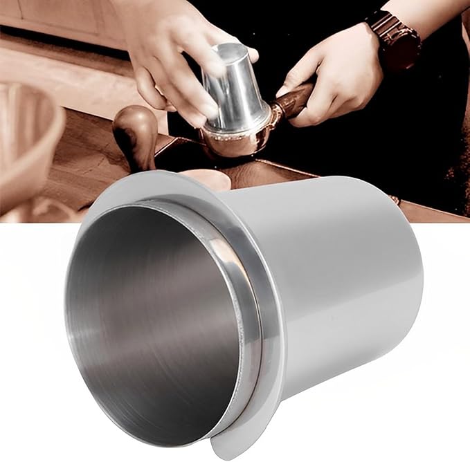 Coffee Dosing Cup 58mm, Stainless Steel Espresso Coffee Dosing Cup Espresso - Image 9