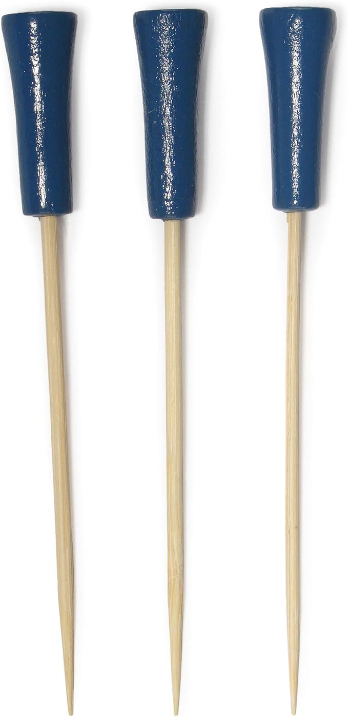 BambooMN Decorative Golf Tee Bamboo Cocktail Sandwich Skewer Picks by BambooMN