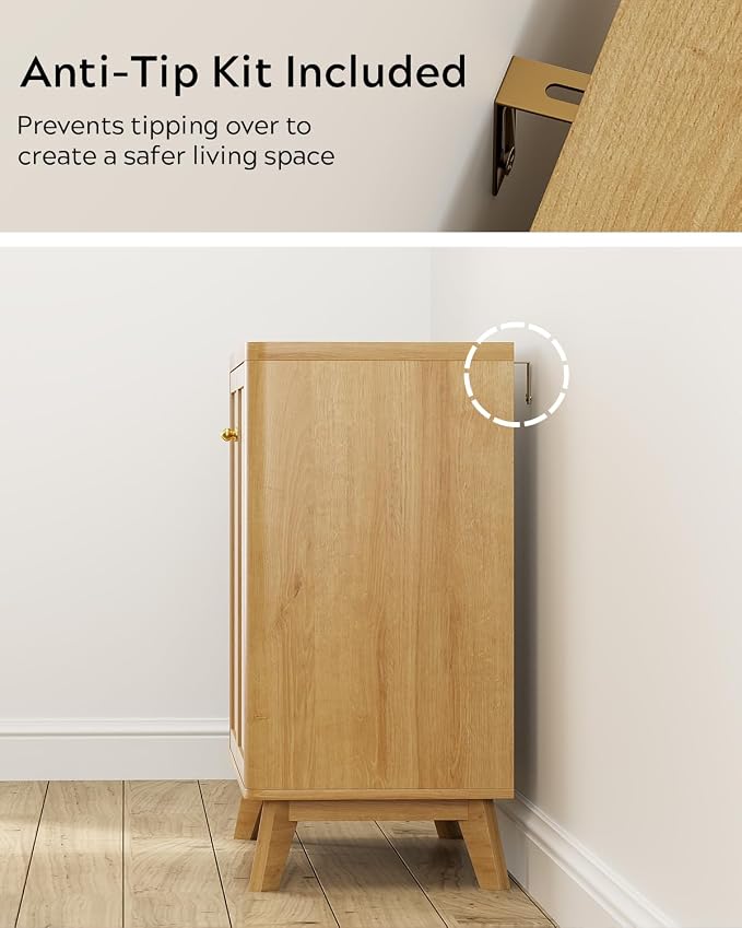 EYYTHUNG Buffet Cabinets Set of 3 - Image 6
