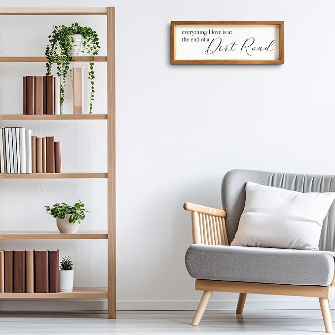 Inspirational Quotes Motivational Rustic Country Affirmations Decorative Wooden - Image 3