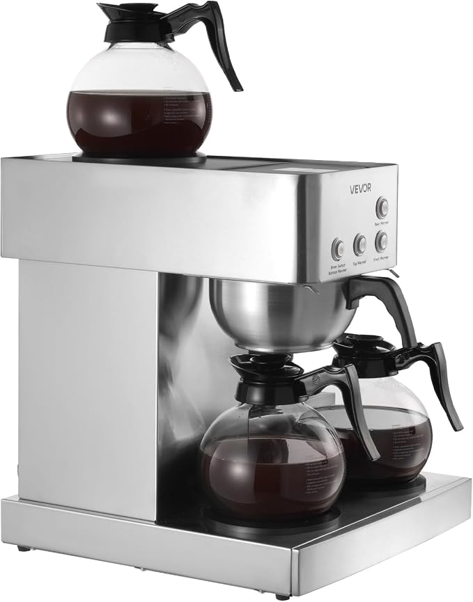 VEVOR Commercial Drip Coffee Maker, 12 Cups Coffee-Maker Machine - Image 9