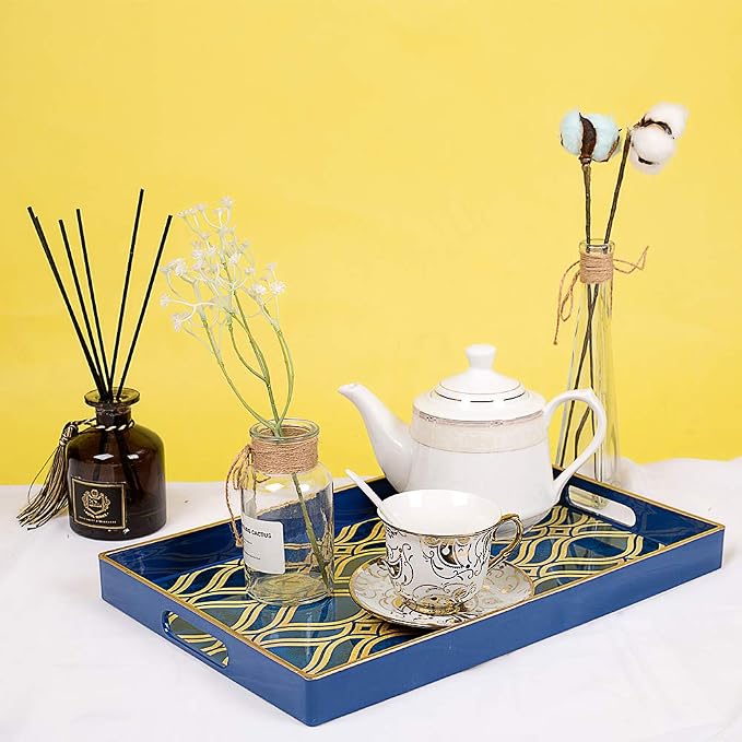 MAONAME Blue Decorative Tray - Image 2