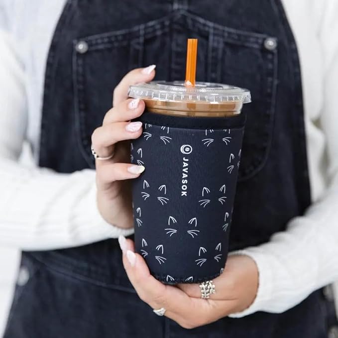 Sok It JavaSok Iced Coffee & Cold Soda Insulated Neoprene Cup Sleeve - Image 2