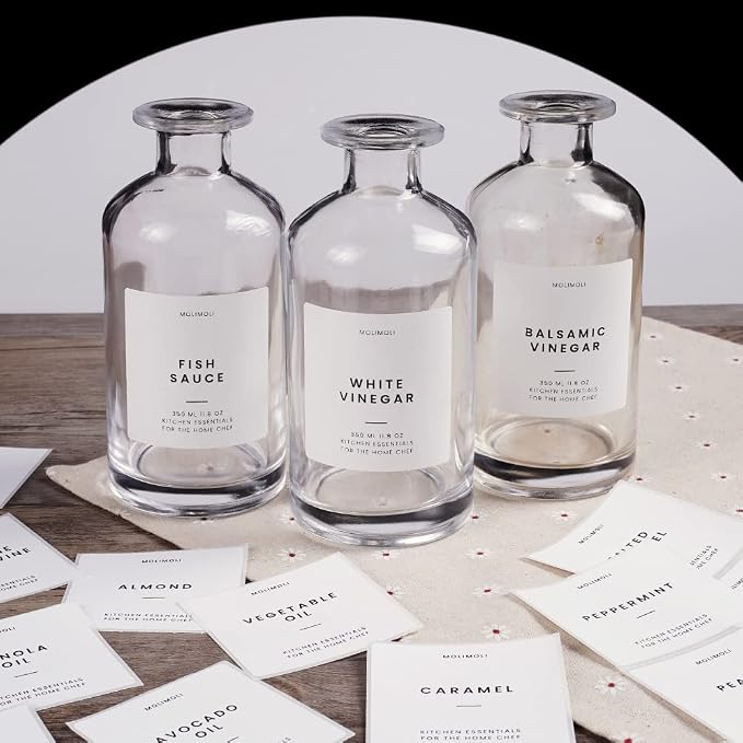 MoliMoli Minimalist Labels, Organization, Cooking Sauce and Wine and Coffee - Image 8
