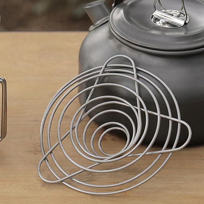 INOOMP 2pcs Foldable Stainless Steel Coffee Filter Drip Stand - Image 5