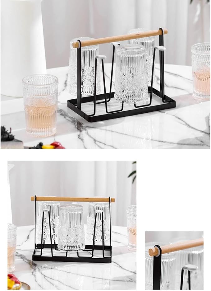 Cup Drying Rack Stand, Metal Cup Drying Rack - Image 2