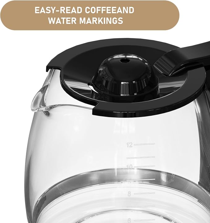 12-Cup Replacement Coffee Carafe Compatible - Image 5