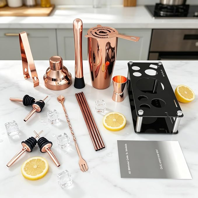 14-Piece Cocktail Shaker Set - Image 7