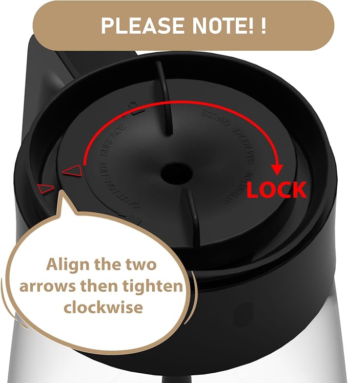 12-Cups Coffee Maker Carafe Replacement Pot Compatible - Image 3