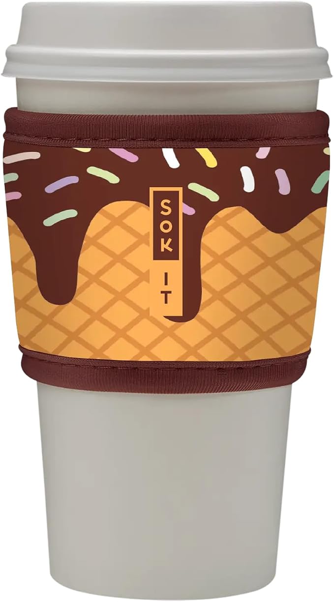 Sok It HotSok Coffee & Tea Reusable Insulated Neoprene Cup Sleeve by SokIt