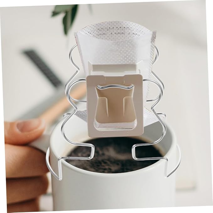 2pcs Stainless Filter Holder Portable Drip Bag Rack - Image 6