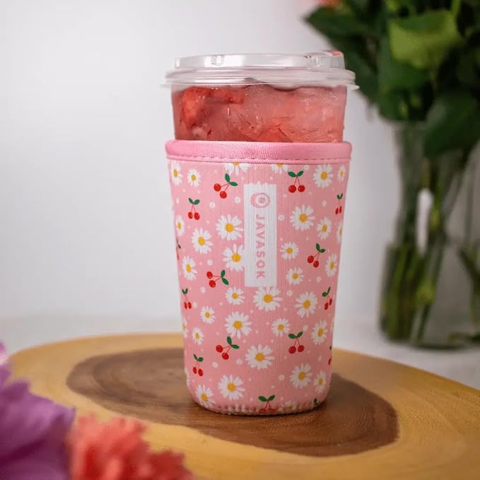 Sok It JavaSok Iced Coffee & Cold Soda Insulated Neoprene Cup Sleeve - Image 3