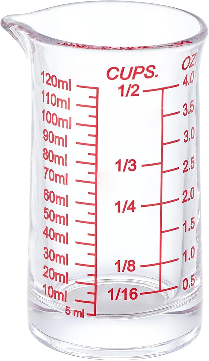 Ackers 4oz Glass Measuring Cup – Shot Glass by AckersBORO33