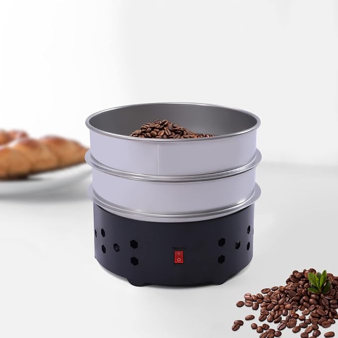 110V Coffee Bean Cooler for Home Roasting, Fast 3-Min Cooling for 1.3lb Beans by Unknown