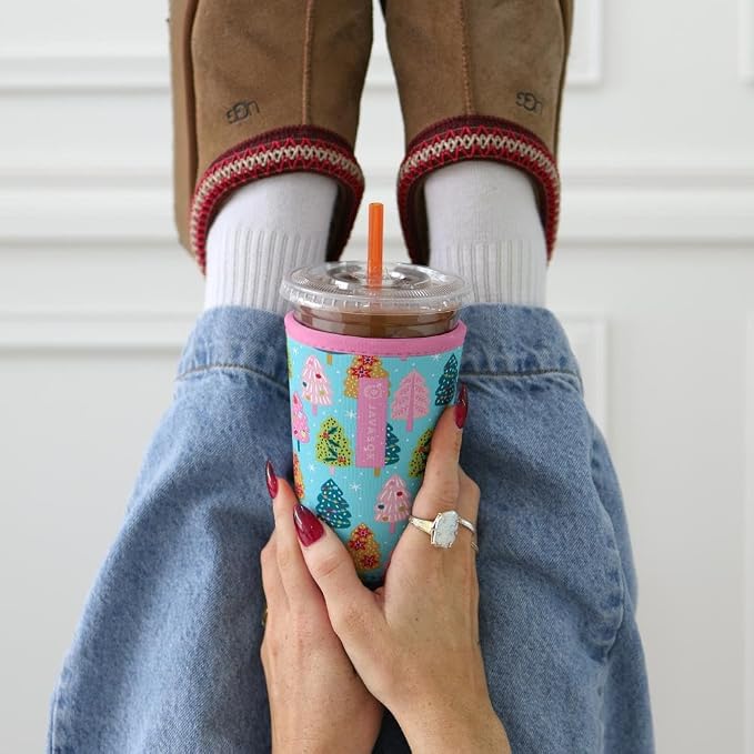 Sok It JavaSok Iced Coffee & Cold Soda Insulated Neoprene Cup Sleeve - Image 3