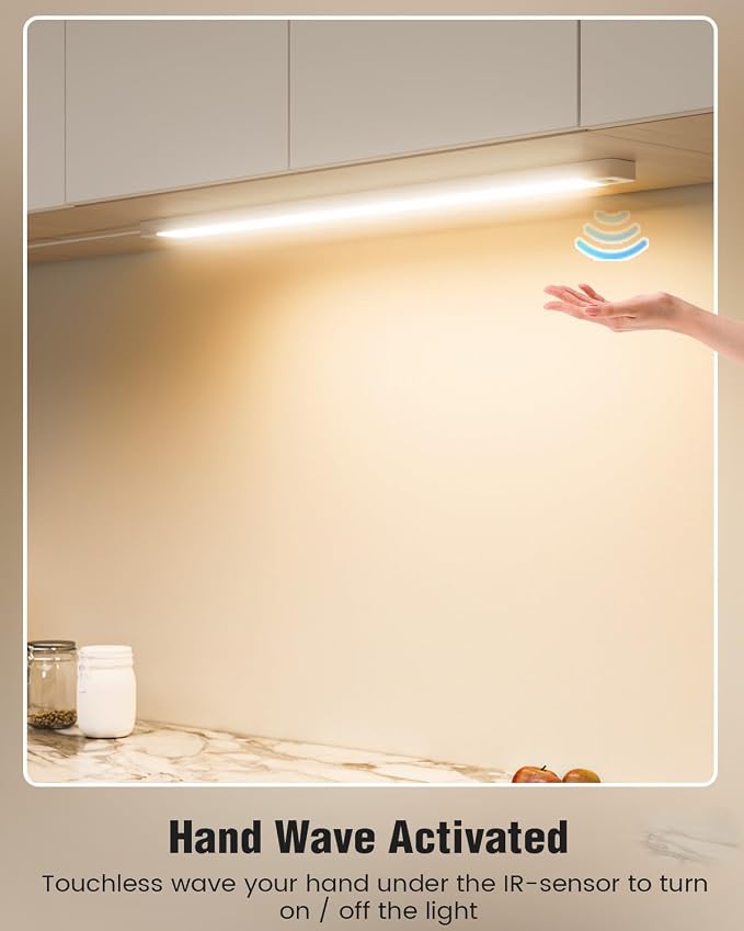 MYPLUS 2Pcs 24 Inch Under Cabinet Lights - Image 2