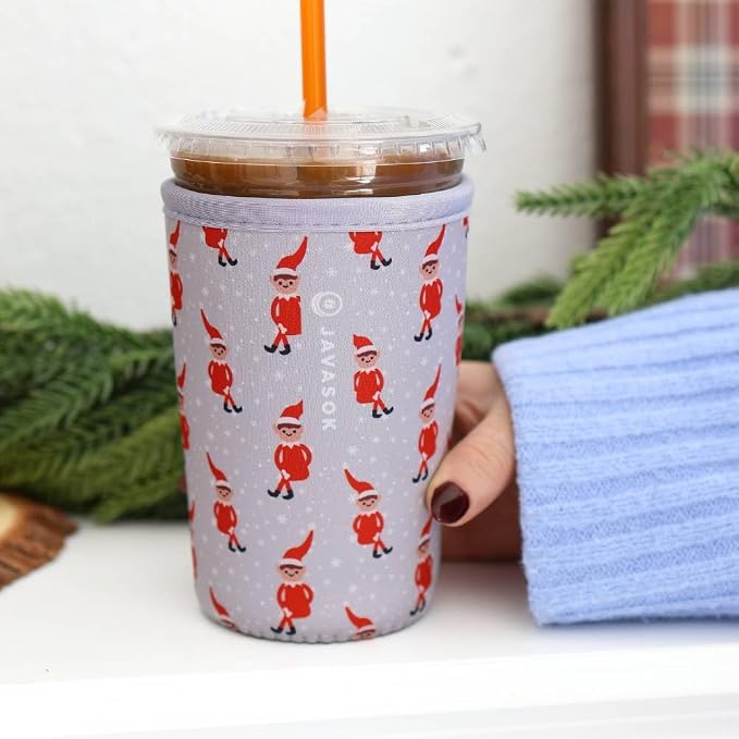 Sok It JavaSok Iced Coffee & Cold Soda Insulated Neoprene Cup Sleeve - Image 4