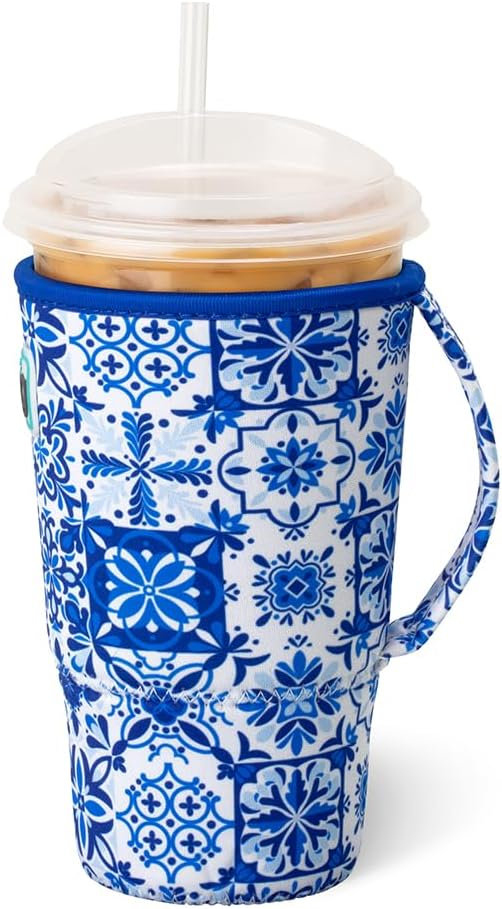 Swig Life Large Iced Cup Coolie, 30-32oz Iced Coffee Cup Insulator Sleeve - Image 3