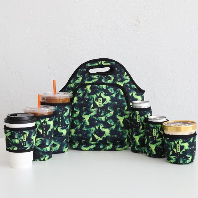 Sok It JavaSok Iced Coffee & Cold Soda Insulated Neoprene Cup Sleeve - Image 5