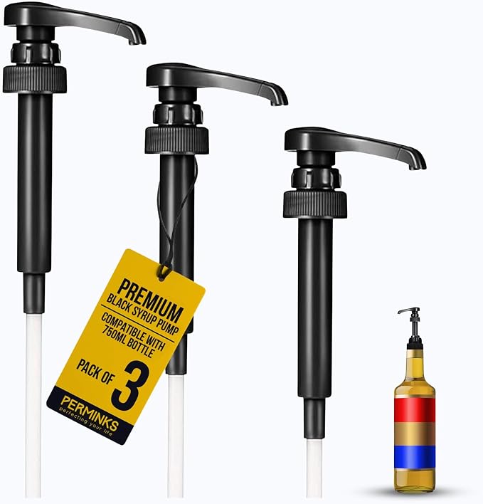 Premium Syrup Pump Compatible by PERMINKS