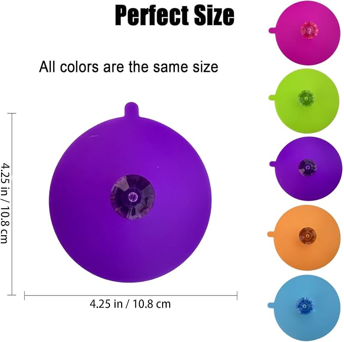 flower Silicone Cup Covers, Flexible Mug Covers, Tea Pots, Hot Cup Lids - Image 2