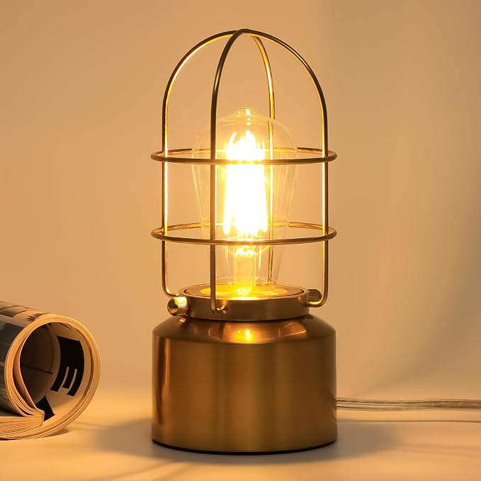 Haian Support Small Touch Gold Table Lamp by HaianSupport