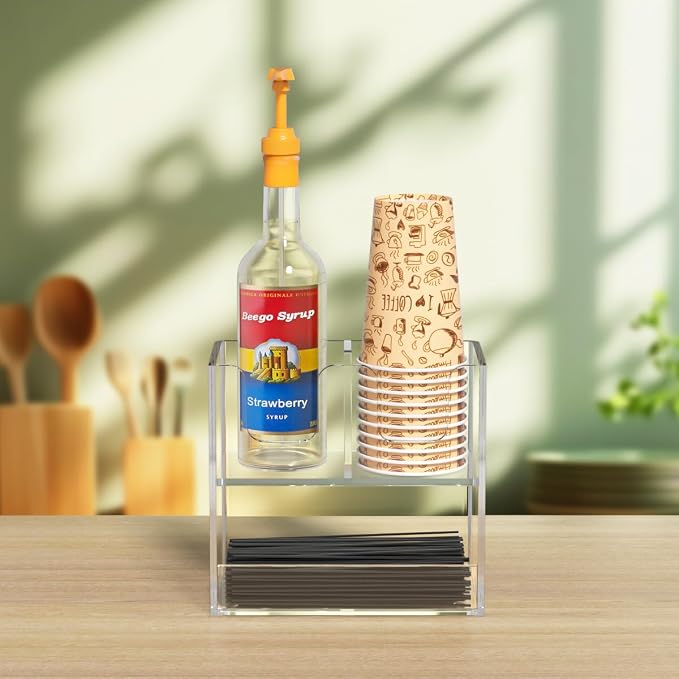 Beego 3-Compartment Cup Holder for Countertop - Image 6