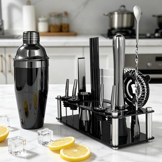 14-Piece Cocktail Shaker Set - Image 4