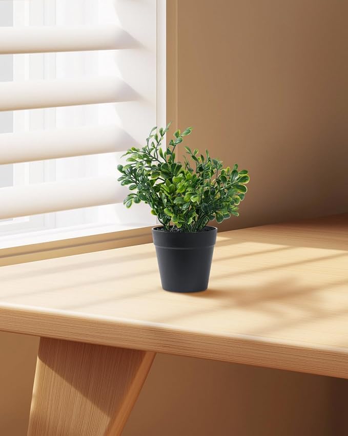 Fake Eucalyptus Potted Artificial Plant – Small Faux Eucalyptus - Image 3