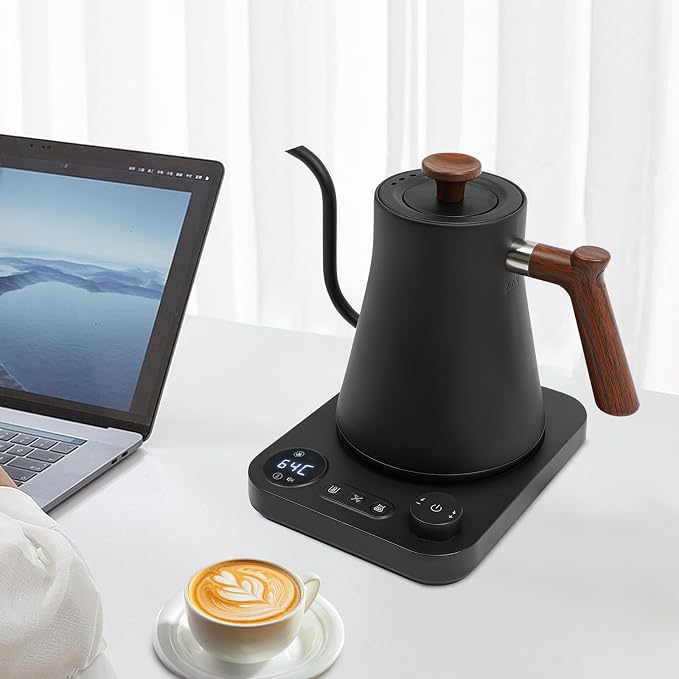 0.24 Gal Variable Temp Pour-Over Set, 1200W Quick Heat Precision Spout - Image 5