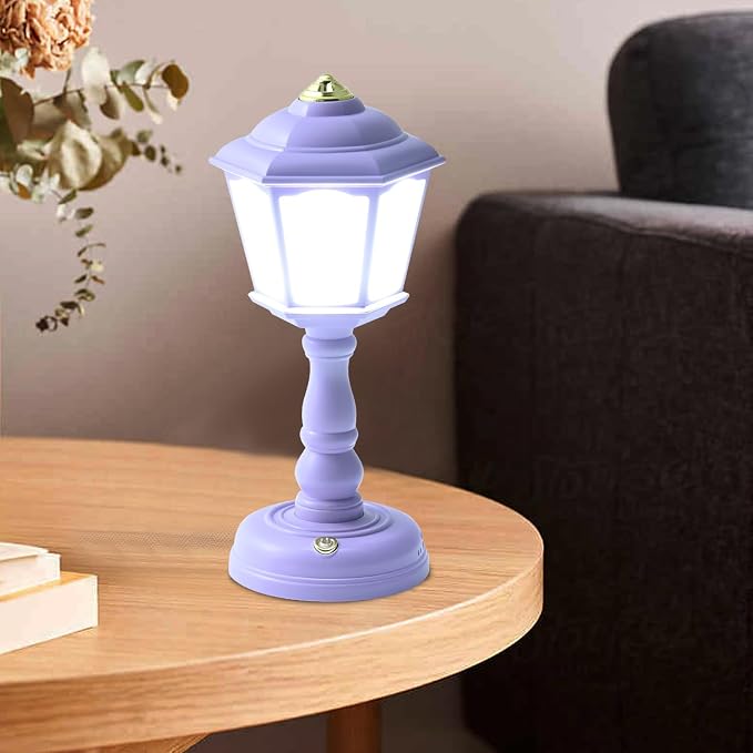 Mini Desk lamp Vintage, LED Desk Lamp Dimmable Table Lamp Reading Lamp - Image 5
