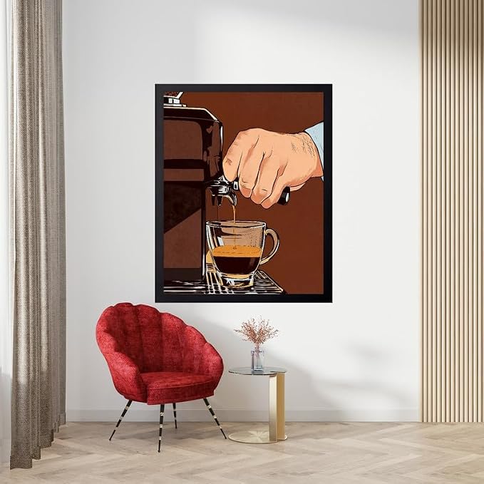 Lawrence Williams Designs Espresso Coffee Machine Poster - Image 3