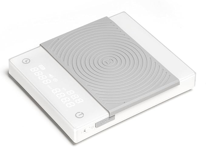 TIMEMORE Coffee Scale Basic 2.0 Electronic Espresso White Scale by TIMEMORE