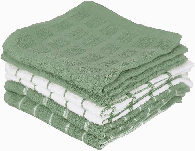 Ritz Premium Terry Check Kitchen Dish Cloths by RITZ