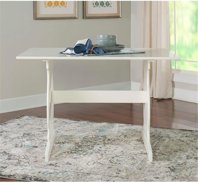 Riverbay Patio Conversation Indoor 3 Piece Kitchen Corner Nook Table Booth - Image 10