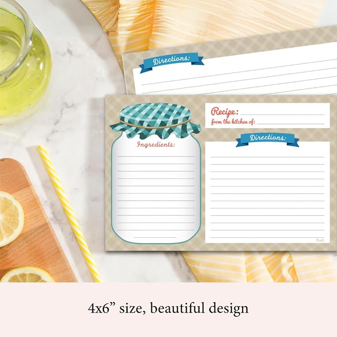 Neatz Mason Jar Recipe Cards - Image 4