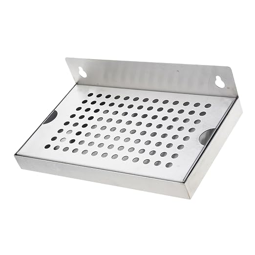 Stainless Steel Drip Tray, Wall Mount Non-Slip Drain Tray - Image 7