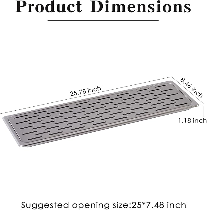 Stainless Steel Drip Tray - Image 2