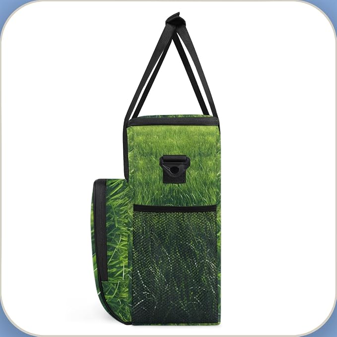 Green Coffee Maker Travel Bag, Portable Storage Tote Bag - Image 4