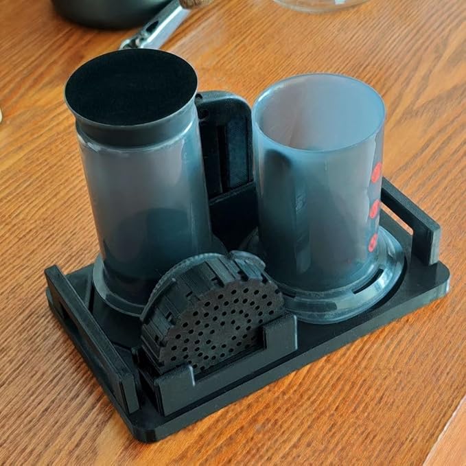 ModernSilicone Coffee Appliance Holder Display Rack Espresso Machine Shelf - Image 2