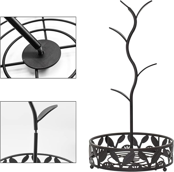 VANRA Mug Tree Holder Stand Coffee Mug Rack Countertop - Image 5