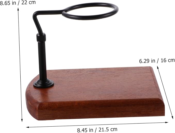 Mikikit 1pc Hand Coffee Dripper Stand Base Compatible Coffee Filter Cups - Image 2