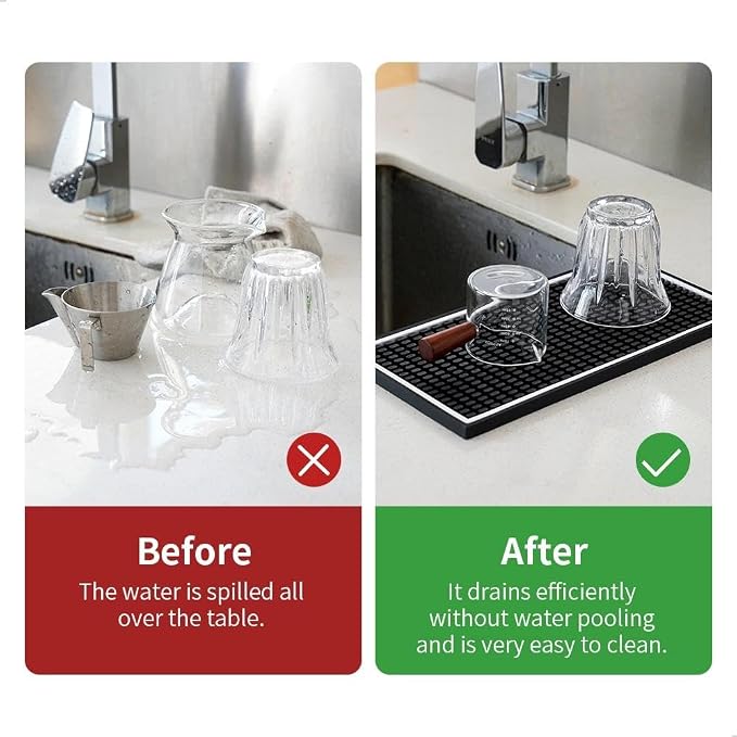 watchget Silicone Coffee Bar Mat - Image 3