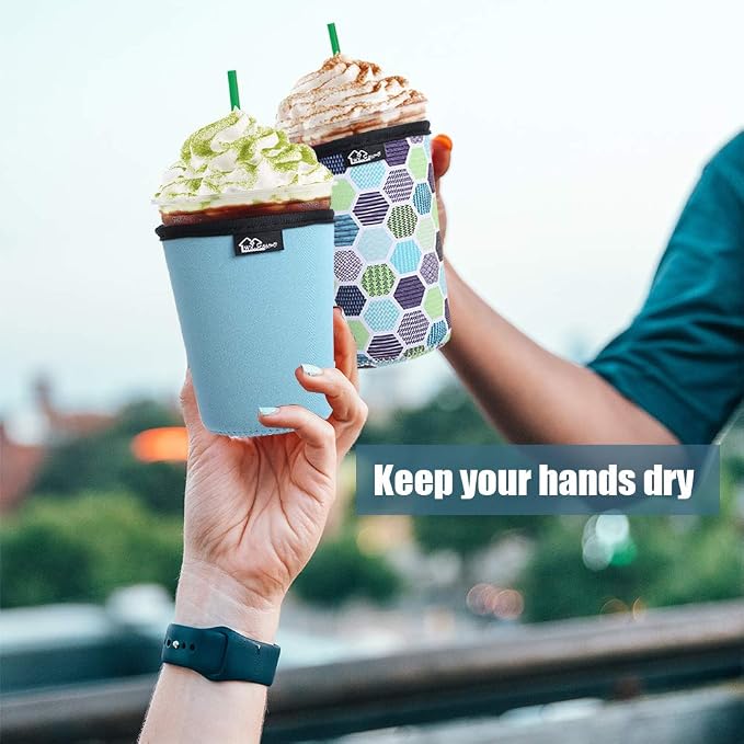Reusable Iced Coffee Insulator Sleeve - Image 4