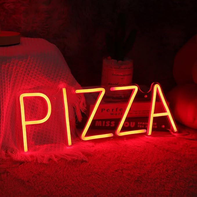 Planzo PIZZA Neon Sign Light for Restaurant Coffee Shop Bar Pub Business Store - Image 5