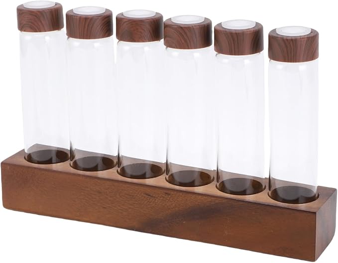 banapoy Single Dose Coffee Bean Storage Tubes, Dosing Glass Vials Tube Display - Image 9