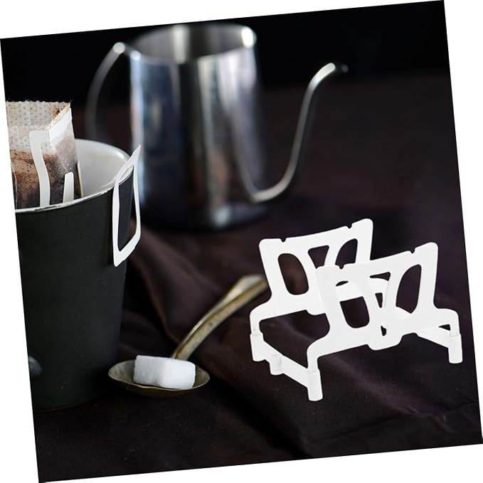STOBOK 2pcs Coffee Filter Bag Drip Stand Portable Coffee Drip Holder - Image 5